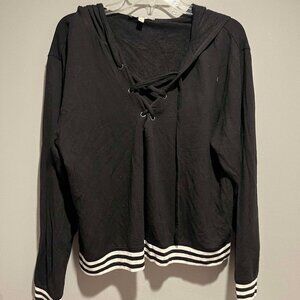 Express Hooded Shirt Size Medium